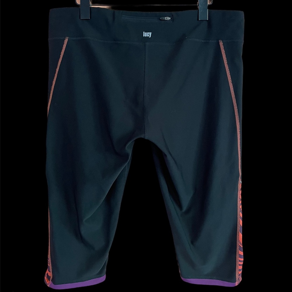 Lucy Tech leggings XL Black Pink Orange Purple